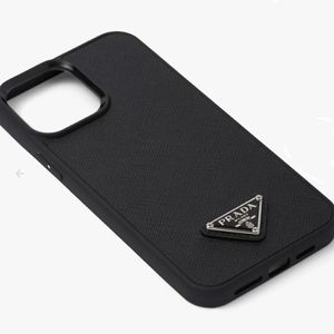 Prada Saffiano leather iPhone 13 Pro Max Cover